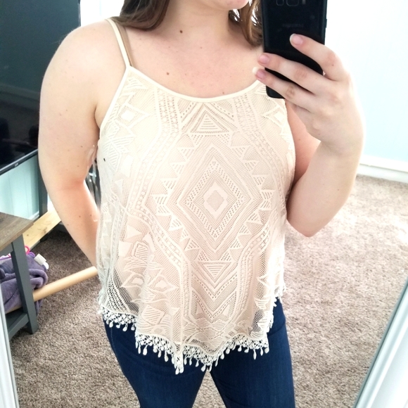 Maurices Tops - 2 for $10 Maurice's: Crochet Tank Top